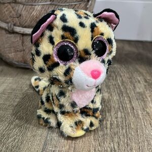 Livvie-Leopard-Stuffed Ty Beanie